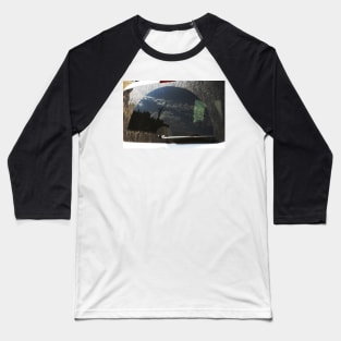 City reflection on glass Baseball T-Shirt